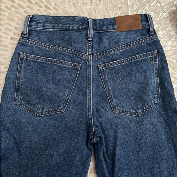 Madewell Low Slung Straight Jeans Size 23 - Picture 6 of 10